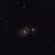The Whirlpool Galaxy, imaged by Stellina